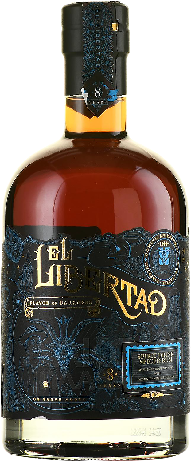 Эль Либертад Аромат Тьмы Тёмный Дуб Пряный 8 лет 0.7 л