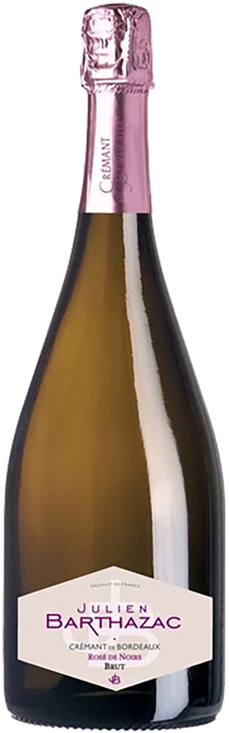 Жюльен Бартазак Креман де Бордо AOC Розе де Нуар Брют Бордо Фамиль 0.75 л