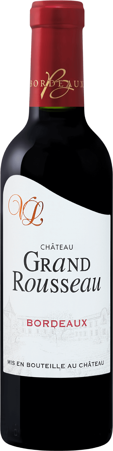 Шато Гран Руссо Руж Бордо AOC 2018 0.375 л