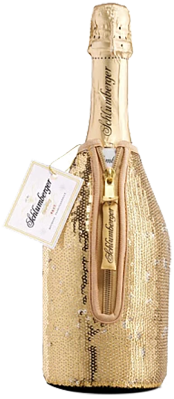 Шлюмбергер Брют Классик в подарочной упаковке с куллером 0.75 л