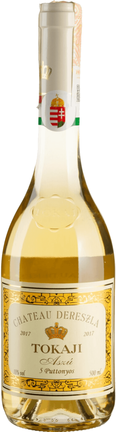 Вино Tokaji Aszu 5 Puttonyos Chateau Dereszla Токай Асу 5 Путтоньош Шато Дересла 2016 0.5 л