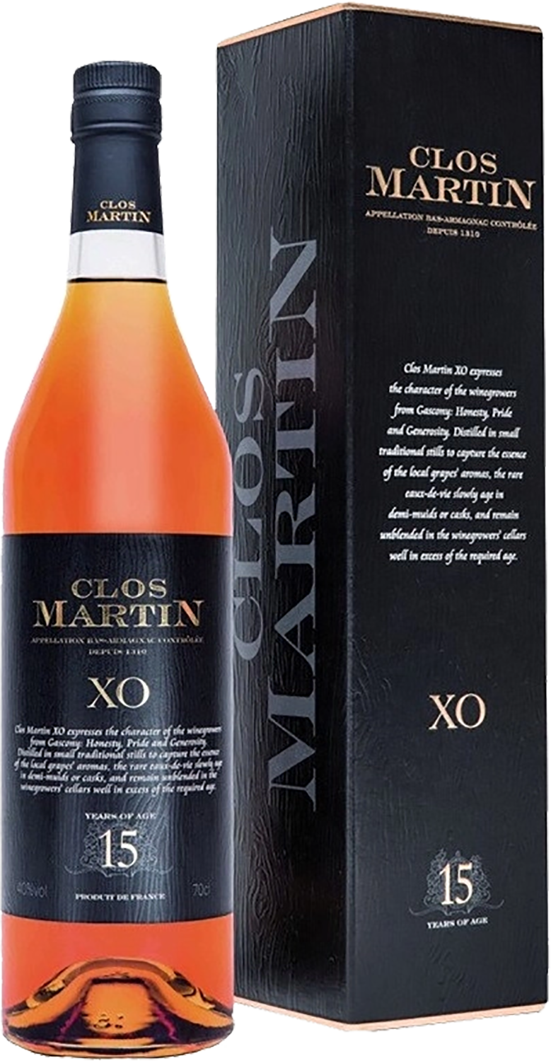 Кло Мартен Ба Арманьяк XO 15 лет в подарочной упаковке 0.7&nbsp;л