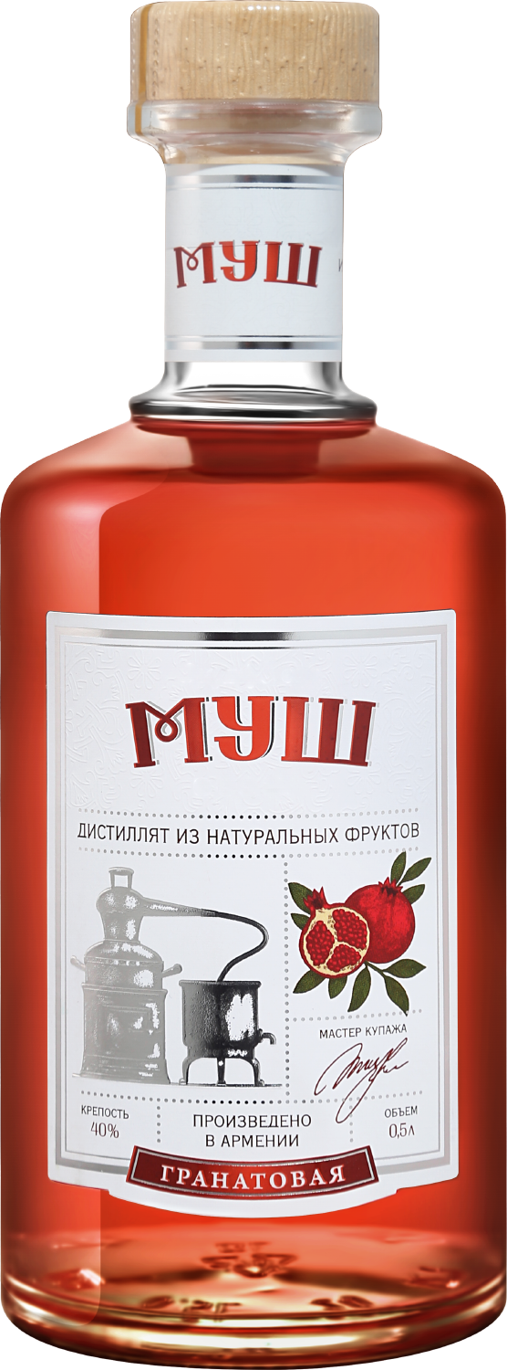 Дистиллят Mush Garnet Vodka Mush Garnet Vodka