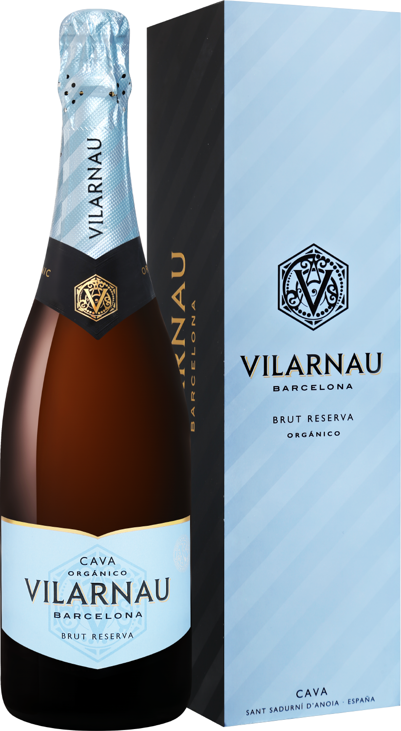 Брют Резерва Кава DO Виларнау в подарочной упаковке 0.75 л