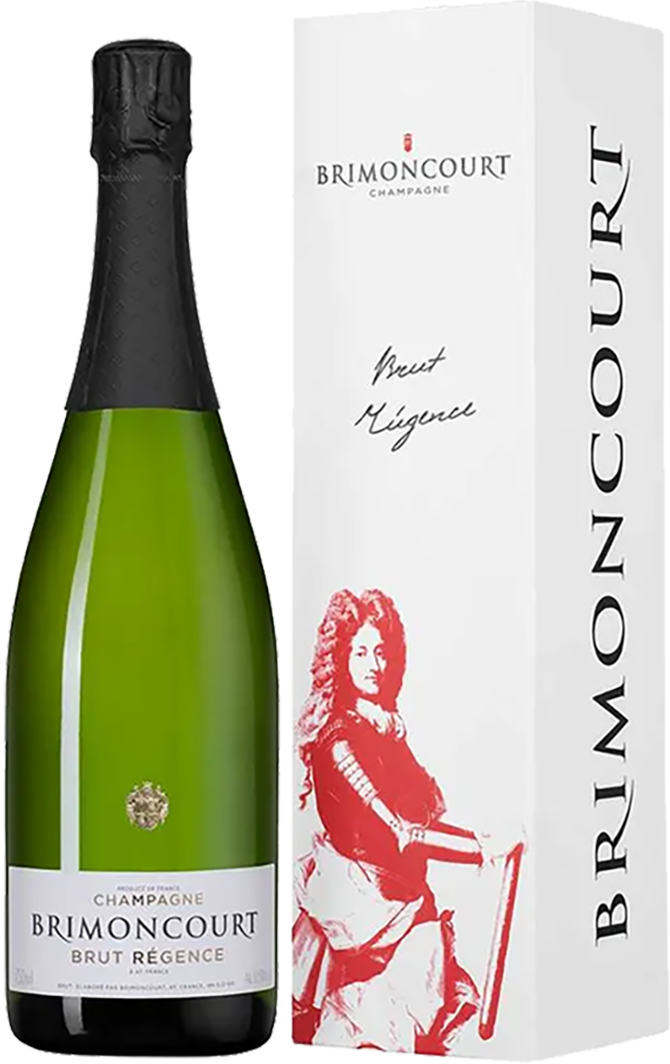 Брют Режанс Шампань AOC Бримонкур в подарочной упаковке 2017 0.75 л