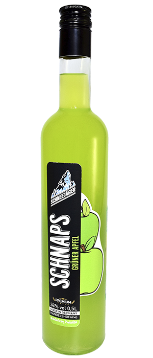 Шнапс Зеленое Яблоко Шнее Егер 0.5 л