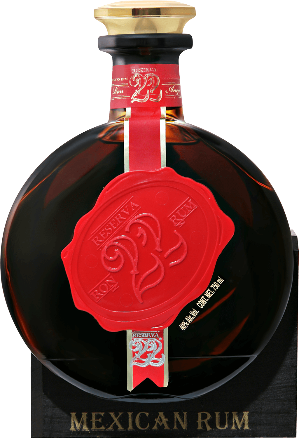 Ром El Ron Prohibido Reserva Añejo Mexican Rum 22 YO, 0.75 л