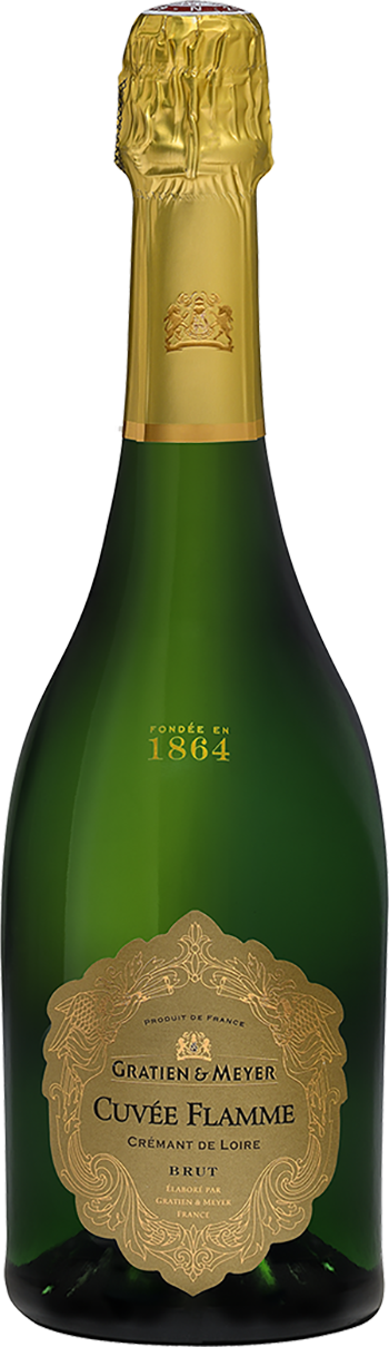 Кюве Фламм Блан Брют Креман де Луар AOC Гратьен & Мейер 0.75 л