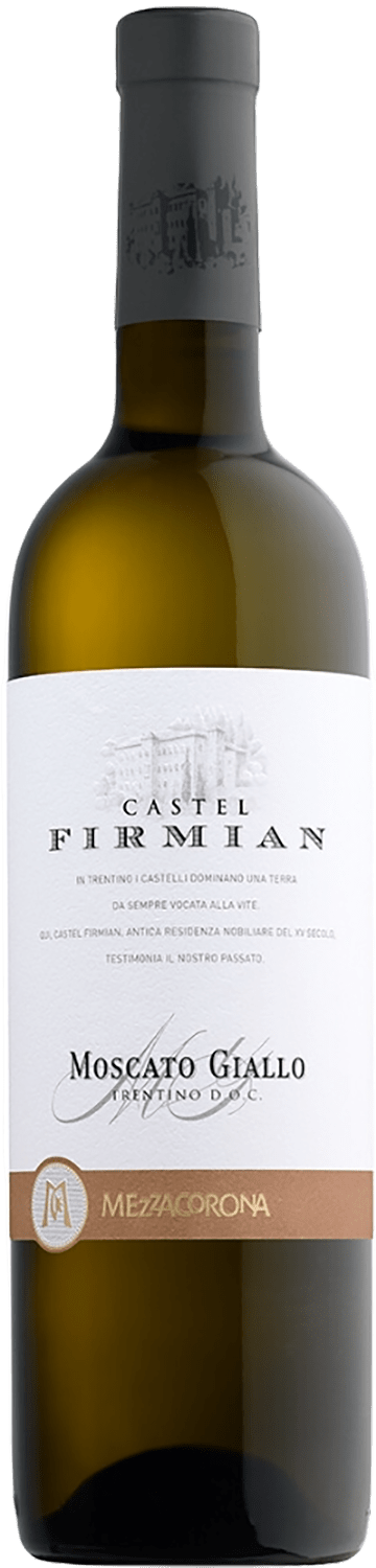 Вино Castel Firmian Moscato Giallo Trentino DOC Mezzacorona Кастель Фирмиан Москато Джалло Трентино DOC Меццакорона 0.75 л