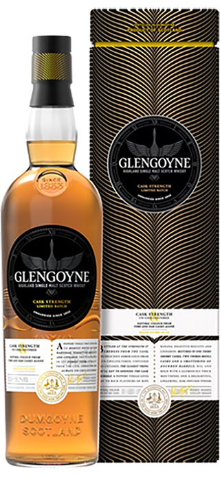 Гленгойн Каск Стренгс Батч 9 (59,6%) Хайлэнд солодовый виски в подарочной упаковке 0.7 л