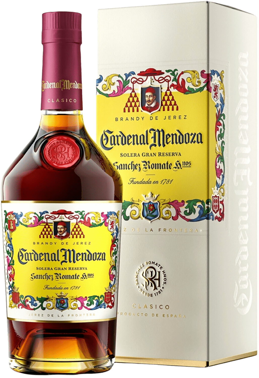 Кардинал Мендоса Солера Гран Резерва в подарочной упаковке 0.7 л