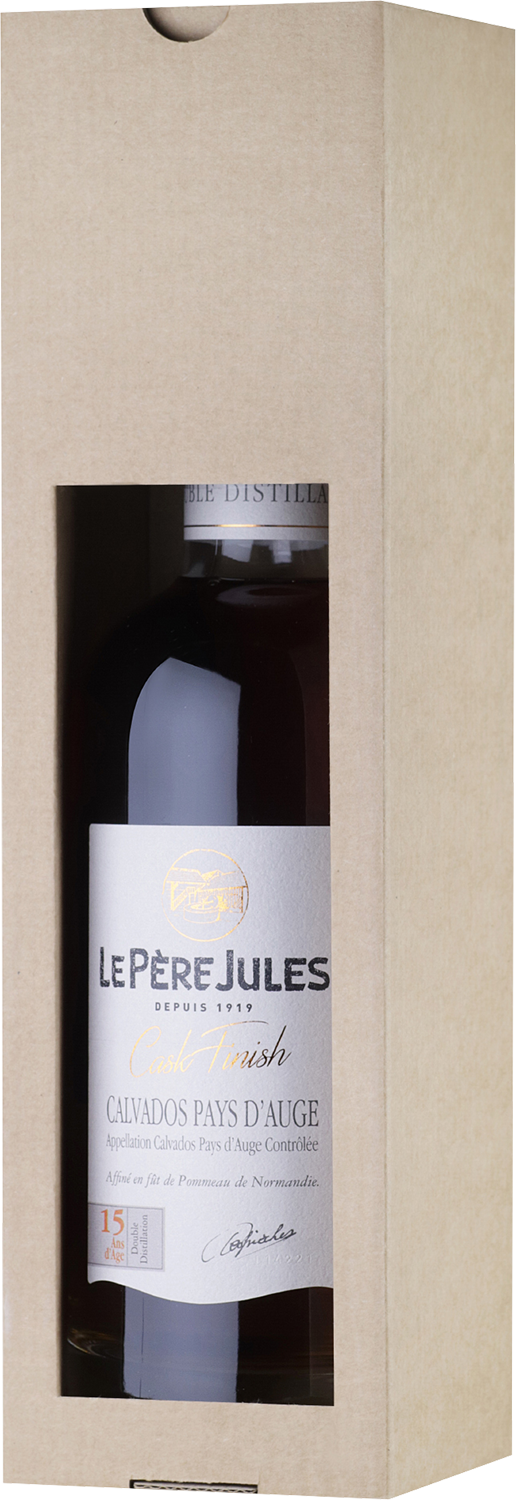 Ле Пэр Жюль Каск Финиш Пэи д’Ож AOC 15 лет в подарочной упаковке 0.7 л
