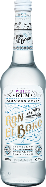 Ron El Boko White Rum, 0.7 л в Сочи
