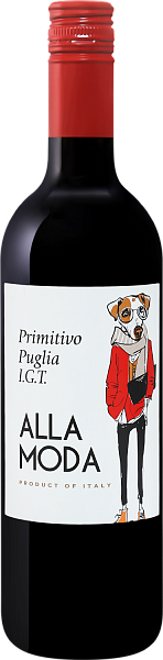 Alla Moda Primitivo Puglia IGT San Matteo, 0.75 л в Сочи