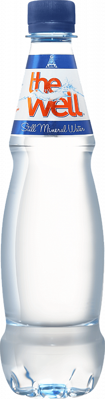 Вода негазированная вода питьевая столовая Велл (ПЭТ) 0.5 л