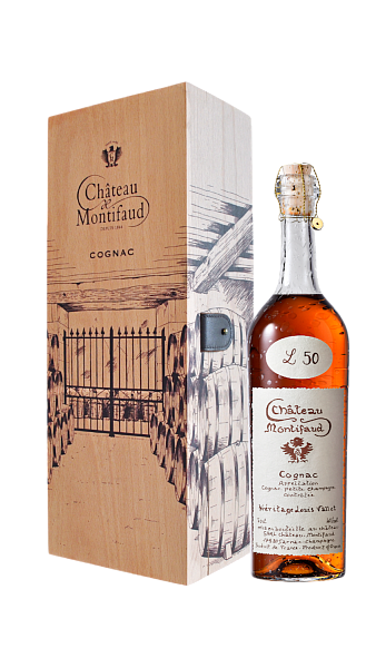 Chateau de Montifaud Heritage Louis Vallet Petite Champagne Cognac 50 y.o. (Подарочная упаковка), 0.7 л в Сочи
