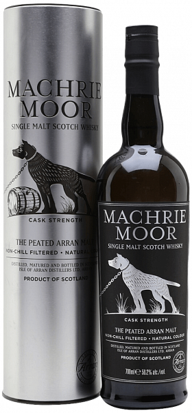 Machrie Moor Cask Strength Single Malt Whisky (gift box), 0.7 л в Сочи
