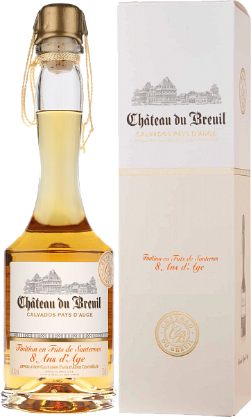Chateau du Breuil Finition en Futs de Sauternes Pays d'Auge AOC 8 Ans (gift box), 0.7 л в Сочи