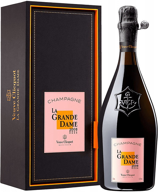 Ля Гран Дам Розе Брют Шампань АОС Вдова Клико в подарочной упаковке 2006 0.75 л