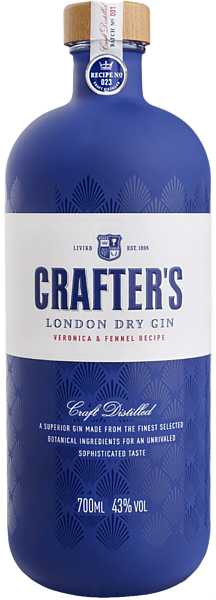Crafters London Dry Gin, 0.7л