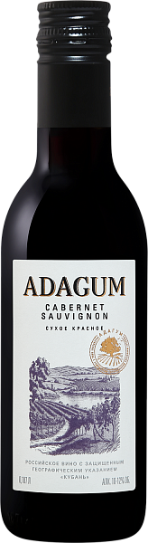 Adagum Cabernet Sauvignon Kuban’, 0.187 л в Сочи