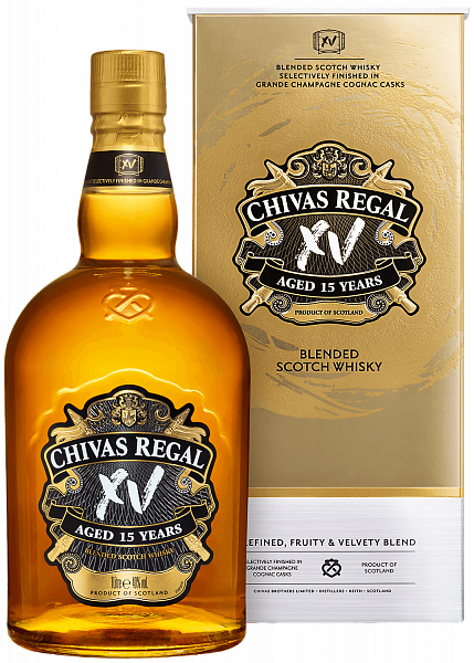 Chivas Regal XV Blended Scotch Whisky (gift box), 0.7 л в Сочи