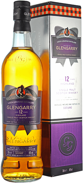Glengarry Highland 12 Y.O. Single Malt Scotch Whisky (gift box), 0.7 л