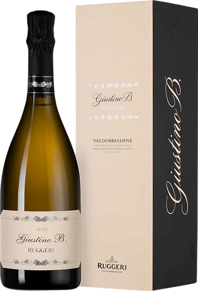 Giustino B. Prosecco Valdobbiadene Superiore DOCG Ruggeri (gift box), 0.75 л в Сочи