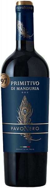 Pavo Nero Primitivo di Manduria DOC Agricoltori del Chianti Geografico, 0.75 л в Сочи