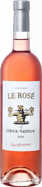 Le Rose by Latour-Martillac Bordeaux АОС, 0.75л