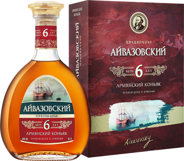 Aivazovsky 6 Y.O. (gift box), 0.5 л в Сочи