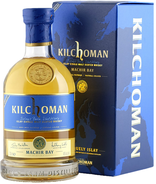 Kilchoman Machir Bay Islay Single Malt Scotch Whisky (gift box), 0.7 л в Сочи