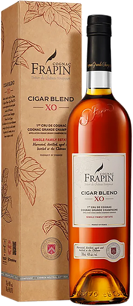 Frapin Cigar Blend Vieille Grande Champagne Premier Grand Cru du Cognac XO (gift box), 0.7 л в Сочи
