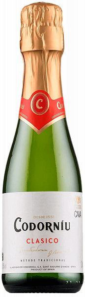 Clasico Brut Cava DO Codorniu, 0.2 л в Сочи