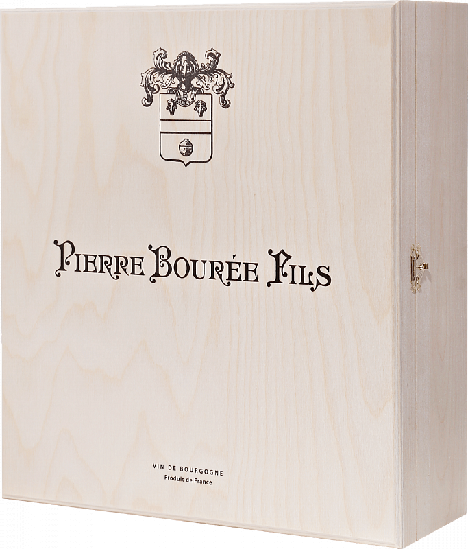 Pierre Bouree Fils подарочная упаковка из березы под 3 бутылки