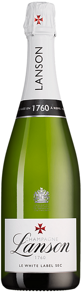 Lanson White Label Sec Champagne AOC , 0.75л