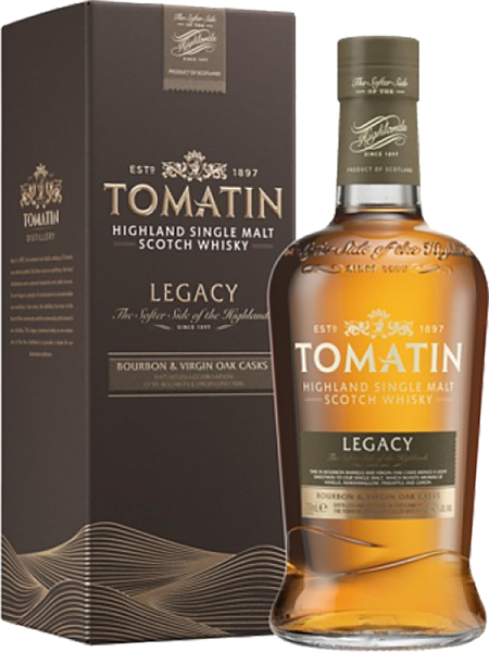 Tomatin Legacy Highland Single Malt Scotch Whisky (gift box), 0.7 л в Сочи