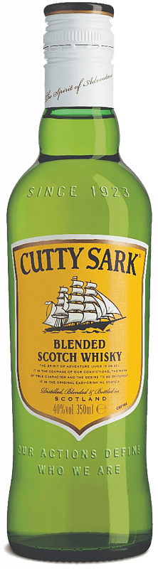 Катти Сарк купажированный шотландский виски 0.35 л