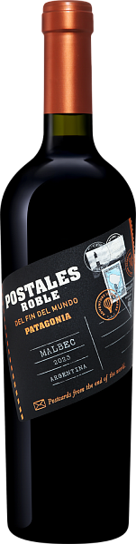 Postales Roble Malbec Patagonia IG Bodega del Fin Del Mundo, 0.75 л в Сочи
