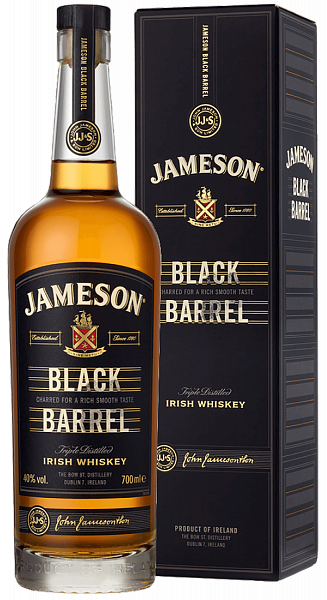 Jameson Black Barrel Blended Irish Whiskey, 0.7 л