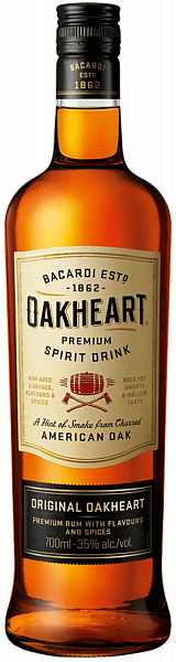 Bacardi Oakheart Spirit Drink, 1л