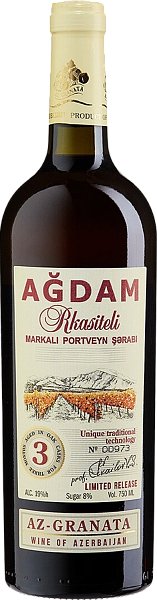 Agdam Rkasiteli Portveyn, 0.75 л в Сочи