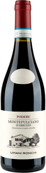 Podere Montepulciano d'Abruzzo DOC Umani Ronchi, 0.75 л в Сочи