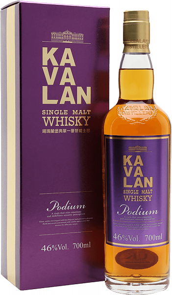 Kavalan Podium Single Malt Whisky (gift box), 0.7 л