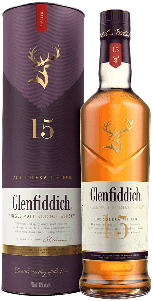 Glenfiddich 15 y.o. Single Malt Scotch Whisky (Подарочная упаковка), 0.7 л в Сочи
