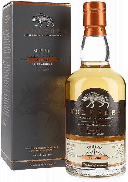 Wolfburn Aurora Single Malt Scotch Whisky (gift box), 0.7 л в Сочи