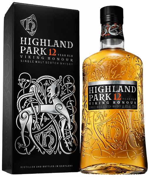 Highland Park Viking Honour 12 y.o. single malt scotch whisky (gift box), 0.7 л