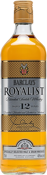 Barclays Royalist 12 y.o. Blended Scotch Whisky, 0.7 л в Сочи