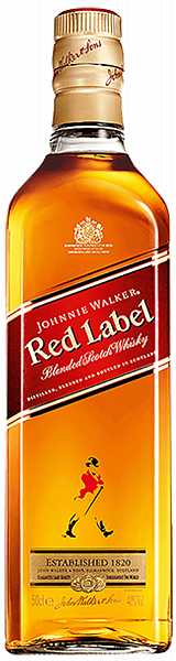 Johnnie Walker Red Label Blended Scotch Whisky, 0.5л