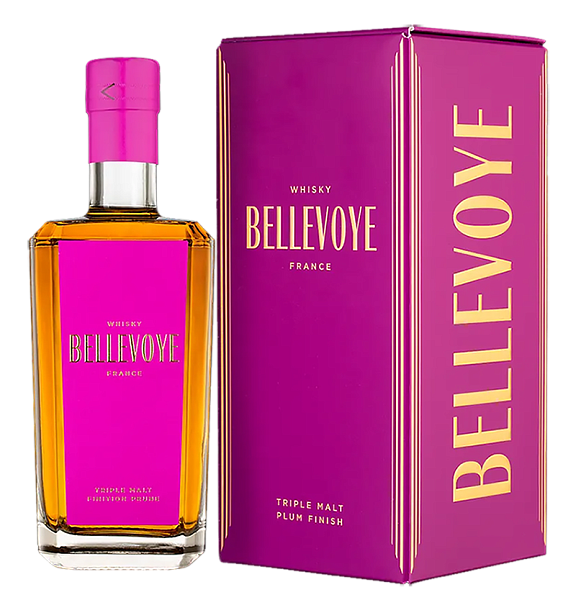 Bellevoye Finition Prune Blended French Whisky (Подарочная упаковка), 0.7 л в Сочи